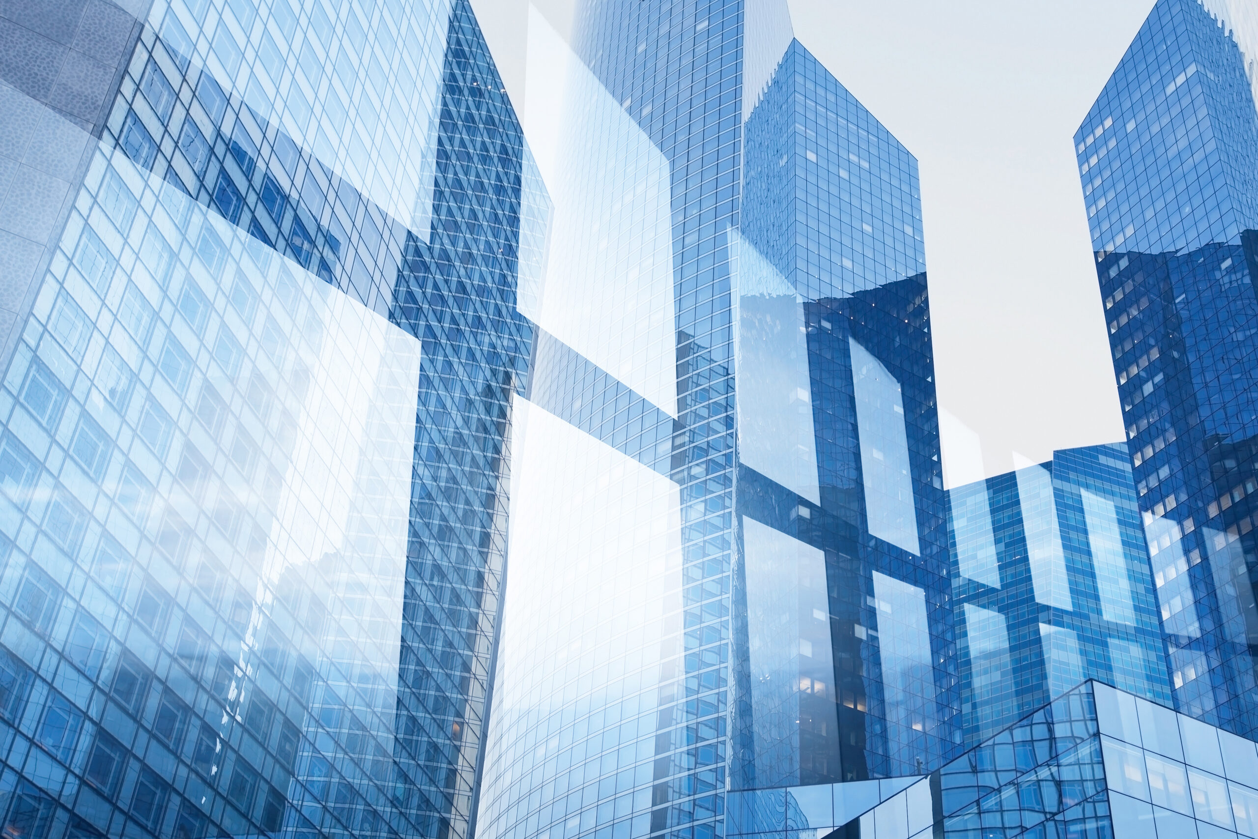 mirrored building